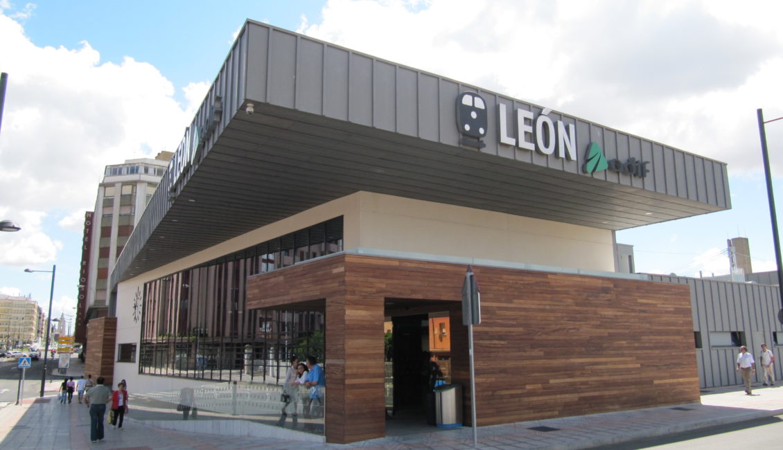 Estación de trenes León