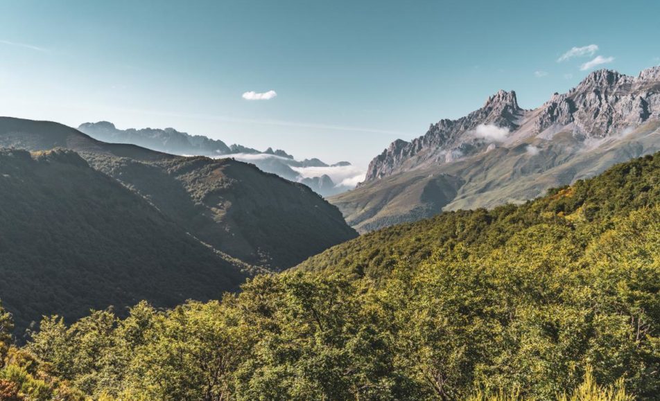 Vistas de las montañas