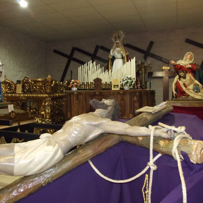 Interior de la capilla