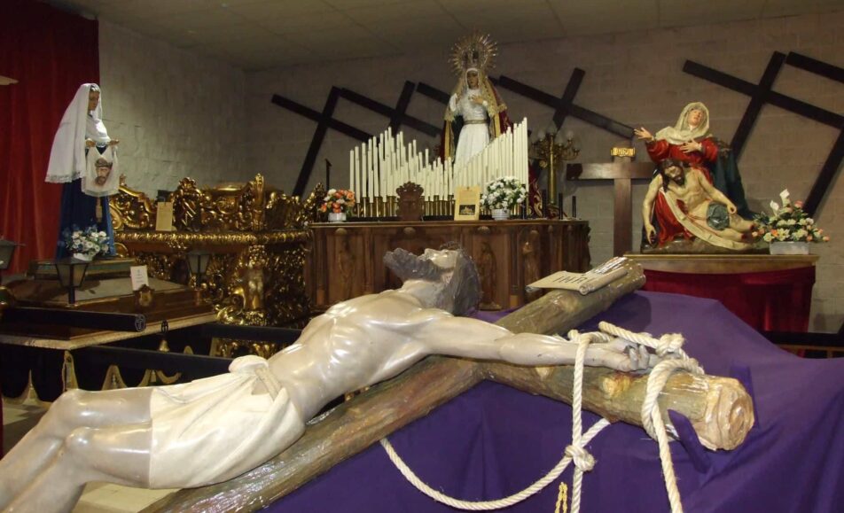 Interior de la capilla