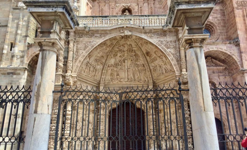 Verja en la entrada