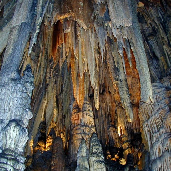 Estructuras en la cueva