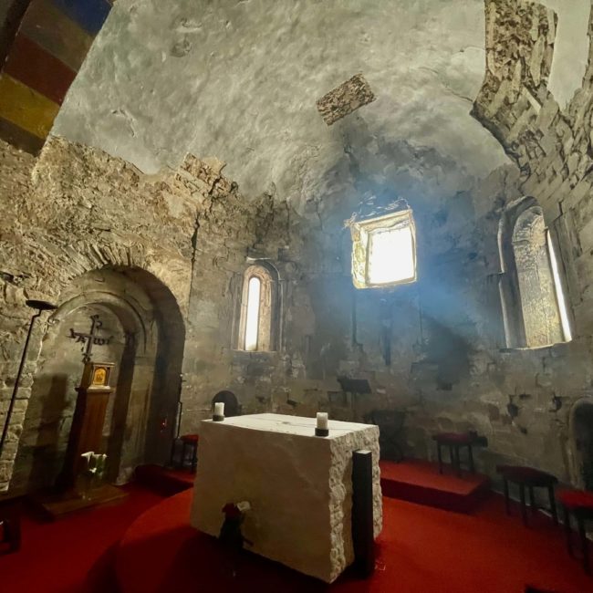 Interior de la iglesia