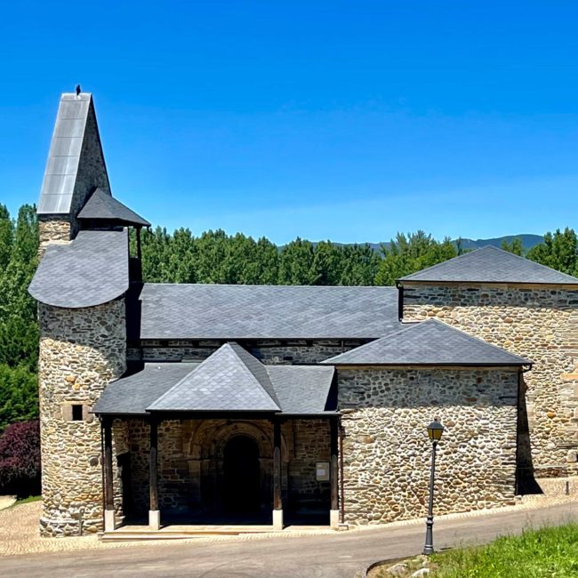 Vista de la iglesia