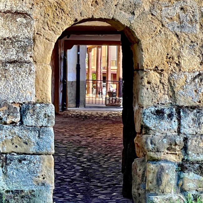 Puerta en la muralla