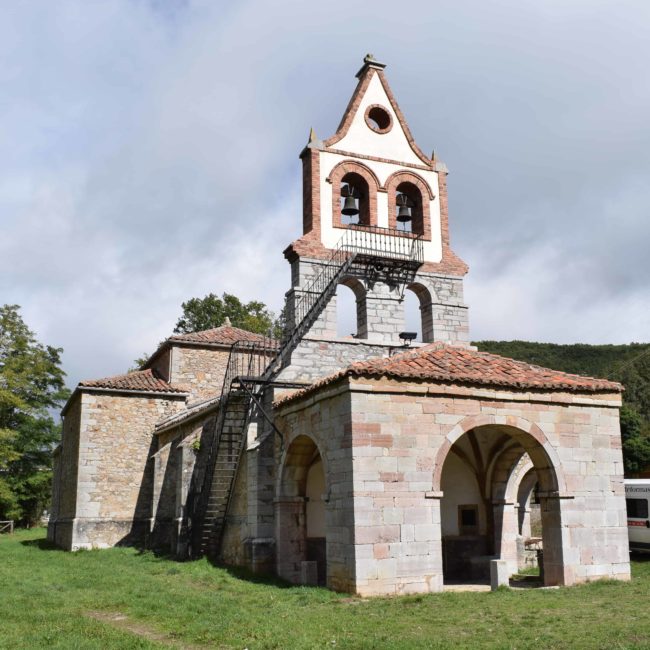 Vista del santuario