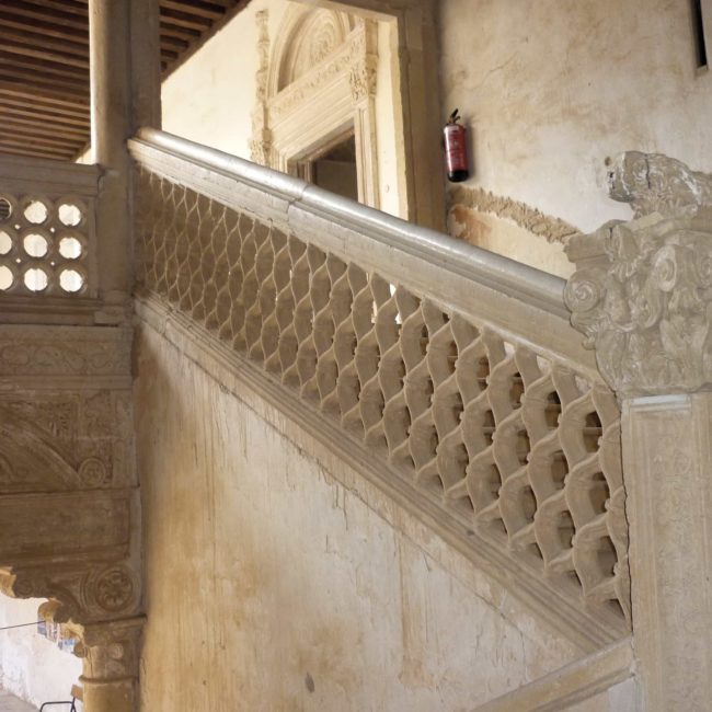 Escaleras en el palacio