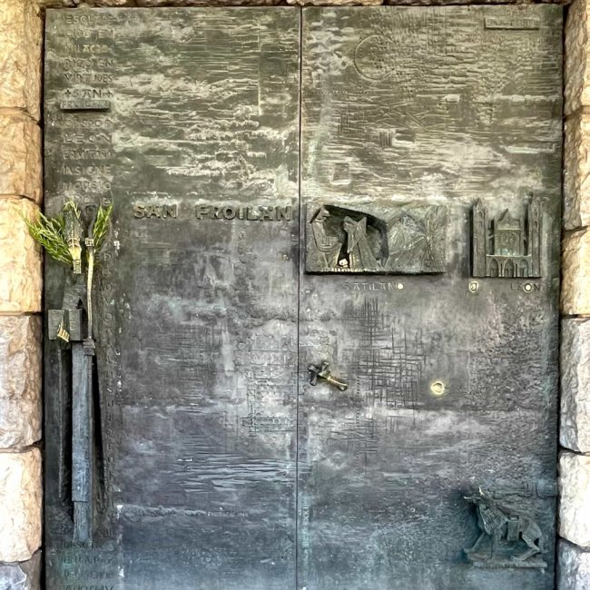 Puerta de hierro