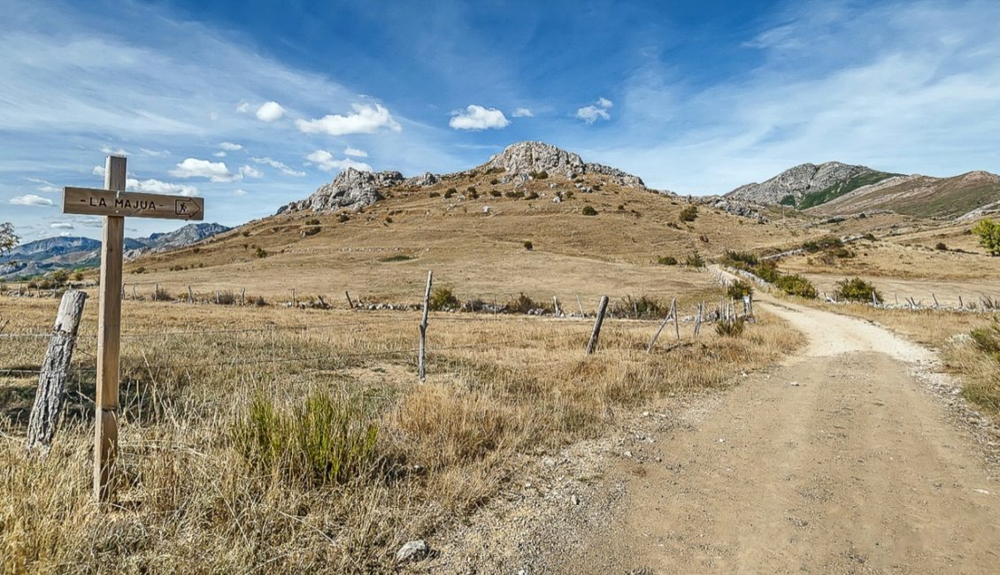 Camino hacia las montañas