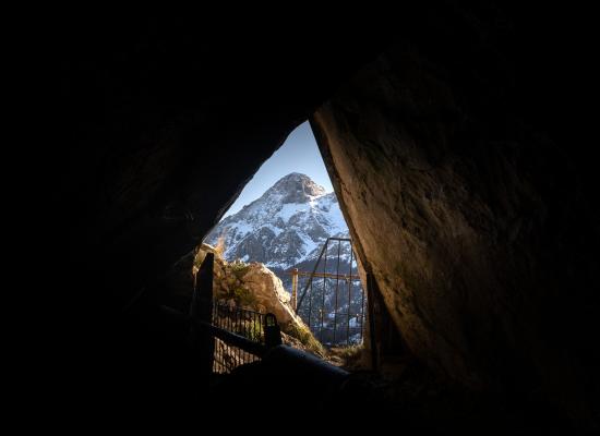 Vistas desde una cueva