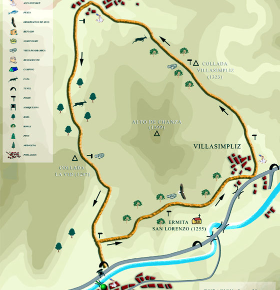 Mapa indicativo