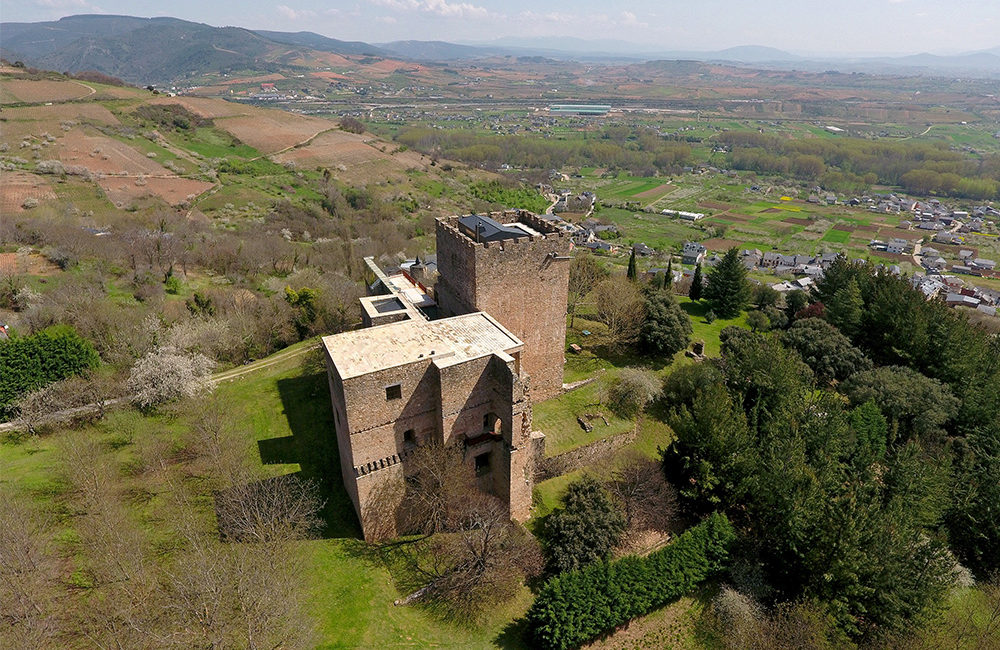 Vista del castillo