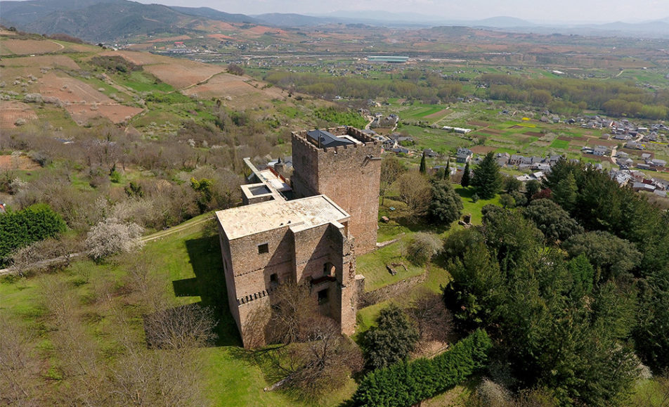 Vista del castillo